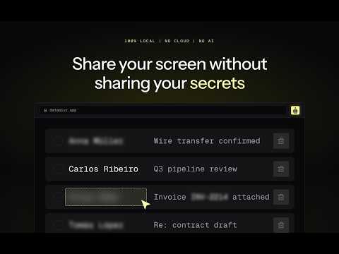 Watch DataBlur blur a live screen